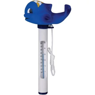 Deluxe delfines úszó medence hőmérő