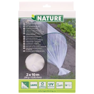 Termesztő fólia palántákhhoz,  LPDE, UV álló, 50-150 µ 2x10m (r.csz.6030203)