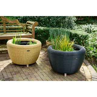 Velda Orbis tavacska  mini tó vízeséssel antracit