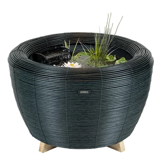 Velda Orbis tavacska  mini tó vízeséssel antracit