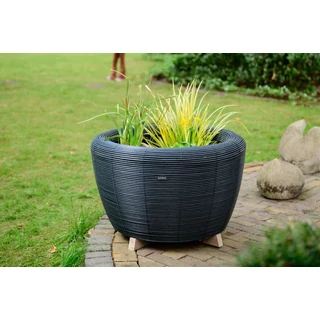 Velda Orbis tavacska  mini tó vízeséssel antracit