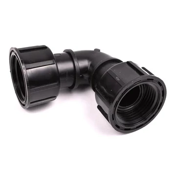 Hollanderes PXT könyök 1" BB fekete, 10 db/cs, 150 db/doboz