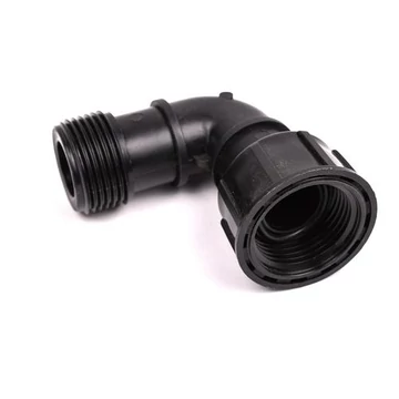 Hollanderes PXT könyök 1" KB fekete, 10 db/cs, 150 db/doboz