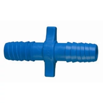 Szórófejbekötő egyenes csatlakozó Swing Joint LASCO 16mm x 16mm - kék, 25-cs 100db/kart