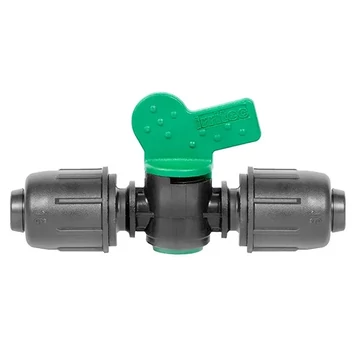 PE csap LPE csőhöz 20x20 mm Kúpos IT zöld (50db/csom.) 200db/ karton