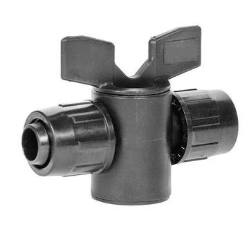 PE Csap LPE csőhöz 20x20 mm Kúpos IT fekete (50db/csom.) 100db/ karton