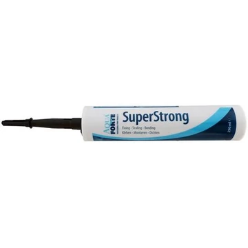 AquaForte Super Strong Fix&amp;Seal ragasztó és tömítő, fekete 290ml 