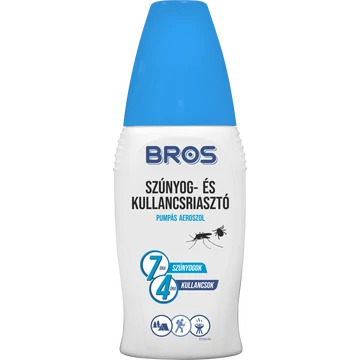 Bros Szúnyog-és kullancsriasztó pumpás aeroszol, 50 ml  12 db/karton