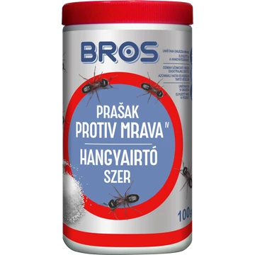 Bros Hangyairtó  porozószer 100 g 18 db/karton