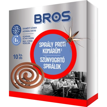 Bros Szúnyogirtó spirál 18 db/karton