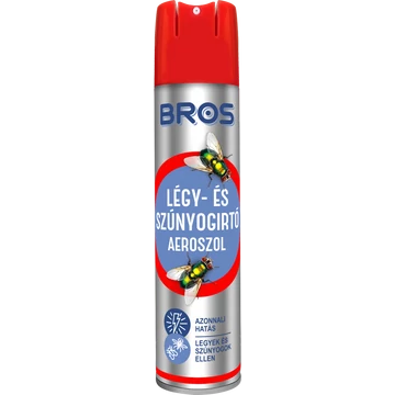 Bros Légy és szúnyogirtó aeroszol 250 ml 12 db/karton