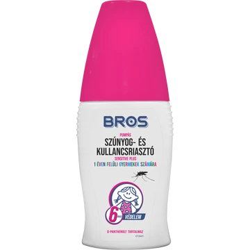 BROS Sensitive szúnyogriasztó pumpás aerosol 50ml 12 db/karton