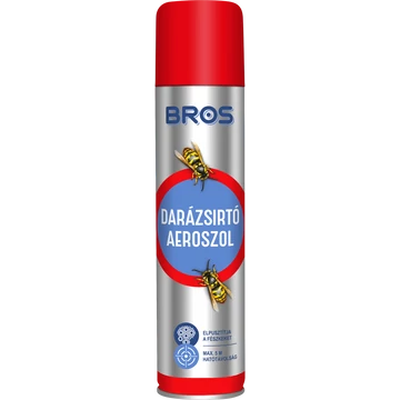 Bros darázsirtó aeroszol 600ml (12db/krt)