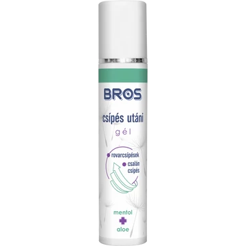 Bros csípés utáni gél 50ml (mentol+aloe vera) (12db/krt)