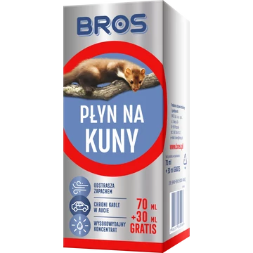 Bros Nyestriasztó folyadék 70+30ml ajándék 6db/krt