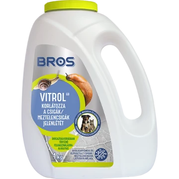 Bros Vitrol csigaölő 1 kg 6 db/csom