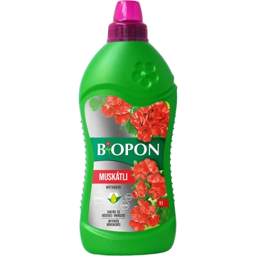 Biopon muskátli tápoldat 1 l 6 db/karton