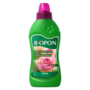 Biopon rózsa tápoldat 0,5l 6 db/karton