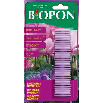 Biopon táprúd virágzó növények 30db/csomag