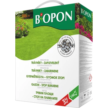 Biopon gyom stop gyepműtrágya 3 kg