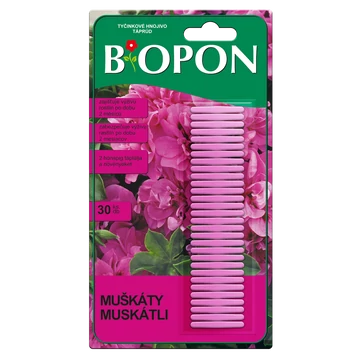 Biopon muskátli táprúd 30db/csomag 