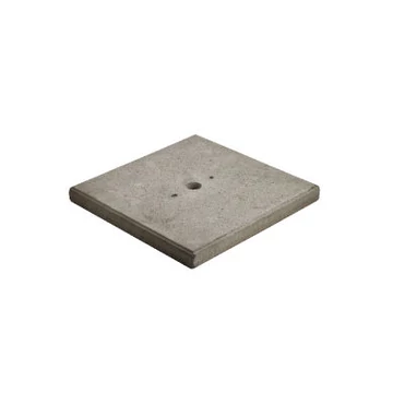 Beton rögzítőtalp szürke 40x40cm