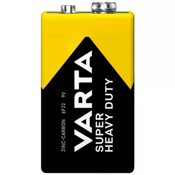 Varta Super Heavy Duty 9V elem, féltartós (6F22)