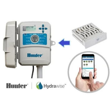 Hunter vezérlő kültéri X2  601E wifi előkészítéssel Hydrawise rendszerhez, 10db/kart