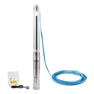 LEO csőszivattyú 3" 3XRm2/15-0,37 +25m kábel +indítódoboz