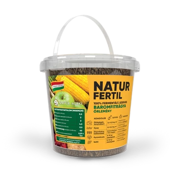 Natur FERTIL szerves baromfitrágya, 5,6 Liter/vödör