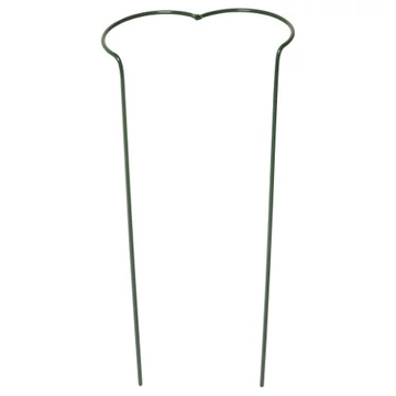 Növénytámasz, műanyaggal bevont fém, állítható H:60xD:15cm, 10db/karton