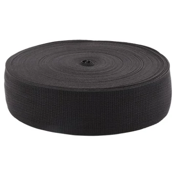 Univerzális fatörzsrögzítő, szőtt PP, fekete, 25mx5cm tek. 5db/karton