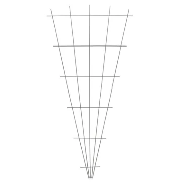 Ubbink Metál futtató, műanyaggalbevonttal, szürke, V-alakú, 145x5/75cm /5db/karton