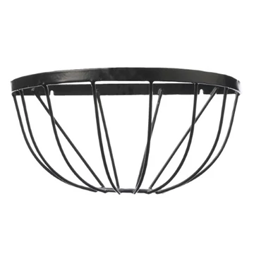 Virágtartó függőkosár, rusztikus, fali, félkör 40 cm /5db/karton