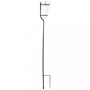Esőszintmérő metál tartórúddal 25mm 20x12x130cm / 1db/doboz
