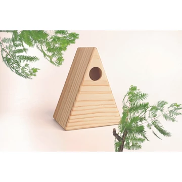 SAAR fa fészkelő odú háromszög 13x16x20,5