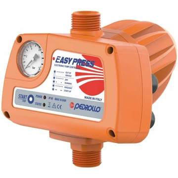 PEDROLLO TA EASYPRESS II 1,5BAR+NYOMÁSMÉRŐ ÓRA áramláskapcsoló