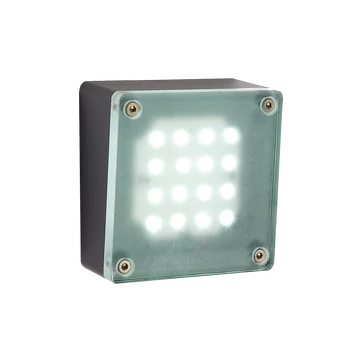Garden Lights Halo, fali lámpa, aluminium/üveg/antracit, LED 2W fehér
