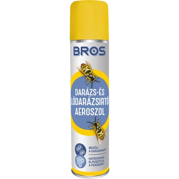 Bros darázs és lódarázsírtó aeroszol ÚJ 300ml (12db/krt)