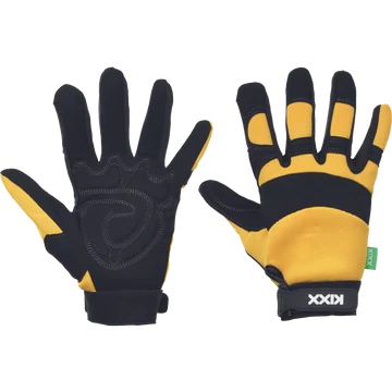 BRICK kombinált kesztyű sárga 10