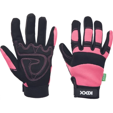 ROCKY kombinált kesztyű rózsaszín 8méret 12 pár/karton