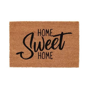 Kókuszrost lábtörlő Home sweet home 60x40cm
