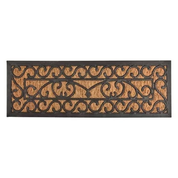 Kókuszrost lábtörlő, classic mintával 75x25 cm