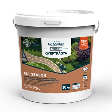 EUROGREEN All Season univerzális gyeptrágya 10 kg (250-400m2)