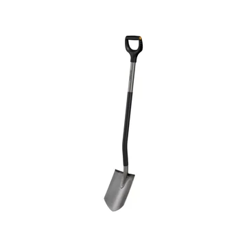 FISKARS  ergonómikus hegyes ásó szürke