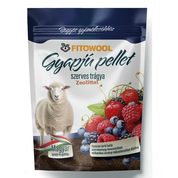 Fitowool gyapjú pellet bogyós gyümölcsökhöz 750g (12db/krt)