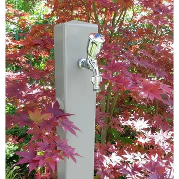 GALLO IRON kerti kút csappal Betonszürke