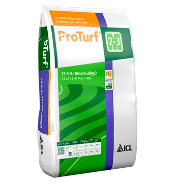 ICL ProTurf 25kg műtrágya 15-5-5+16CaO+2MgO/02-03M/30g-m2/830m2/50db-pal