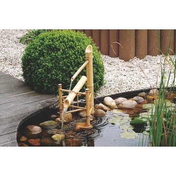 Ubbink Szökőkút szett Bambusz vízhimba66cm - AcquaArte Bamboo (ajánlott pumpa:600 l/h)