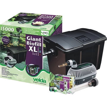 Velda Giant Biofill XL szett 60000, 60 m3 vízhez (2 x 36  W UV-C, 15000 l/H High-Stream)